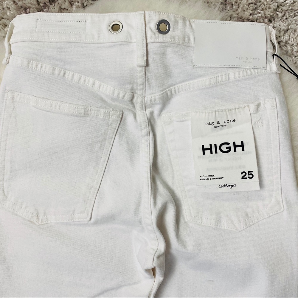 Rag&Bone Maya High-Rise Ankle Straight - Picture 11 of 11